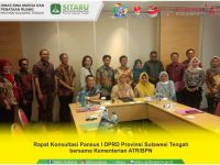 Rapat Konsultasi Pansus I DPRD Provinsi Sulawesi Tengah bersama Kementrian ATR/BPN